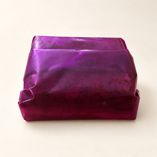 Individually packaged pecan bar from Max & Lucy's Baked Goods