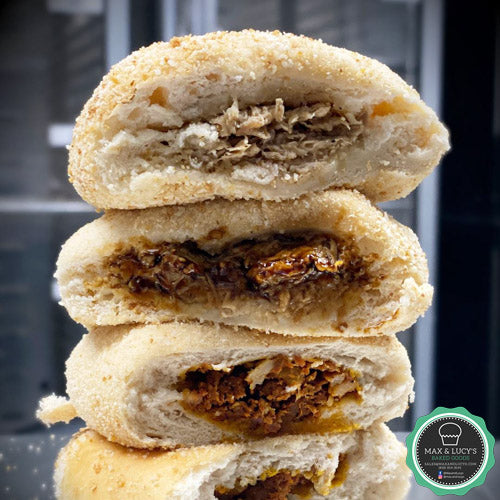 Stuffed Pan de Sal